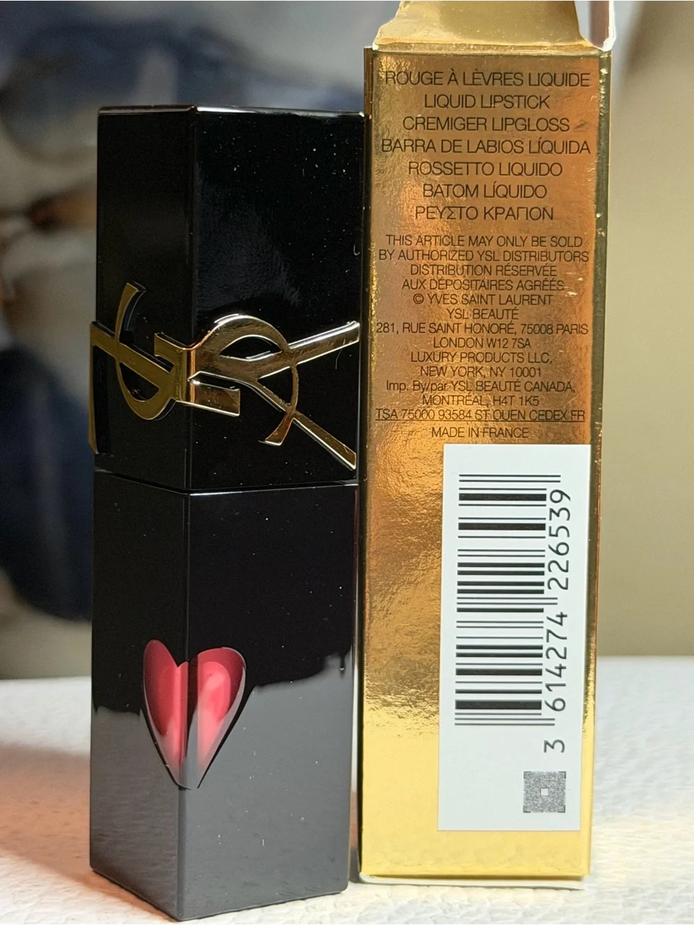 Yves Saint Laurent The Inks Vinyl Cream– 403 Fuchsia Dimension NWB